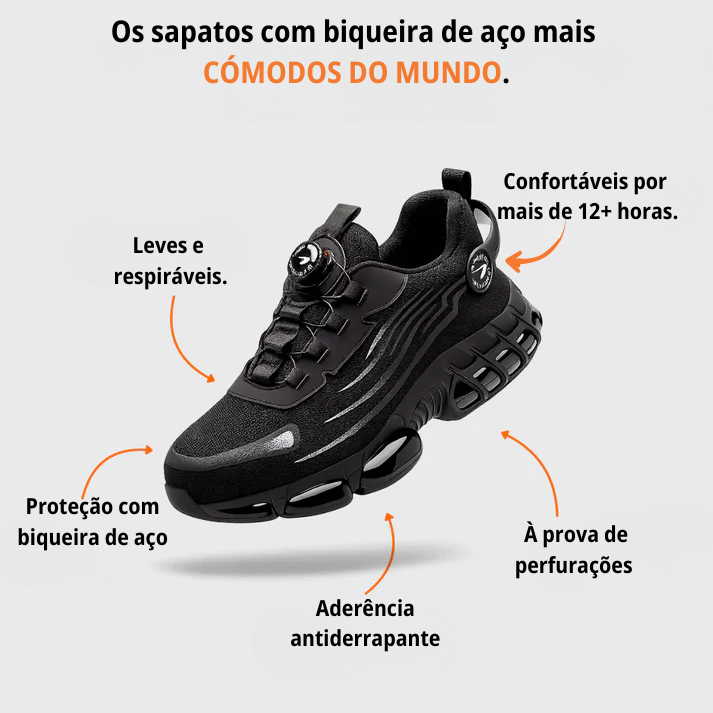 StepSafe- Proteja seus pés com conforto e estilo.